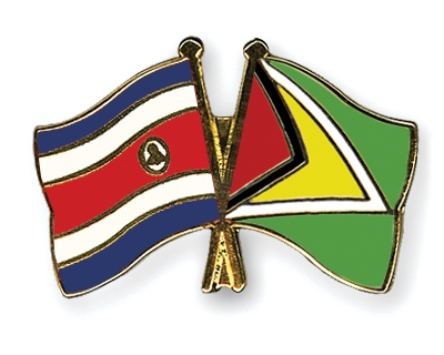 Fahnen Pins Costa-Rica Guyana
