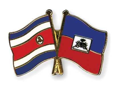 Fahnen Pins Costa-Rica Haiti
