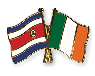 Fahnen Pins Costa-Rica Irland