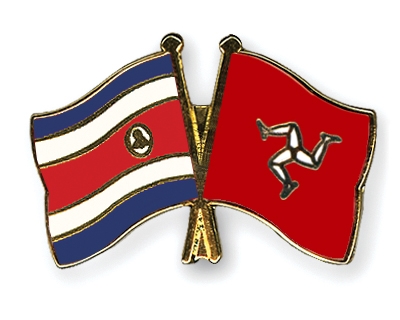 Fahnen Pins Costa-Rica Isle-of-Man