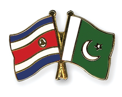 Fahnen Pins Costa-Rica Pakistan