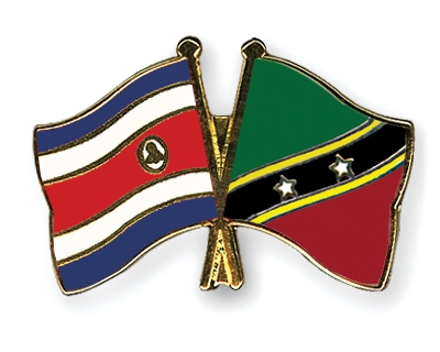 Fahnen Pins Costa-Rica St-Kitts-und-Nevis
