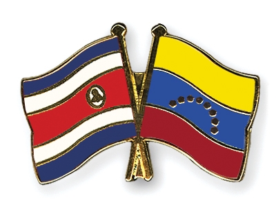 Fahnen Pins Costa-Rica Venezuela
