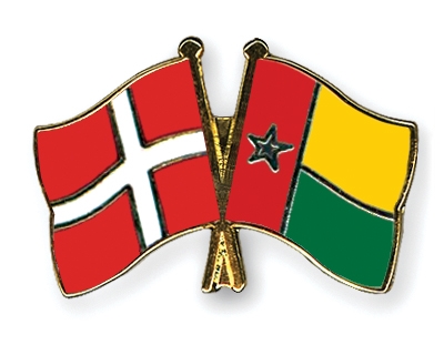 Fahnen Pins Dnemark Guinea-Bissau