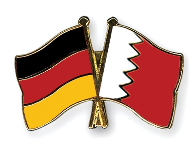 Fahnen Pins Deutschland Bahrain