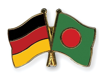 Fahnen Pins Deutschland Bangladesch