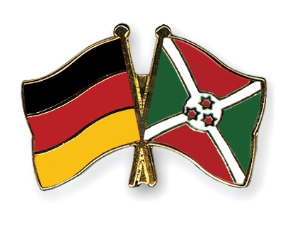 Fahnen Pins Deutschland Burundi