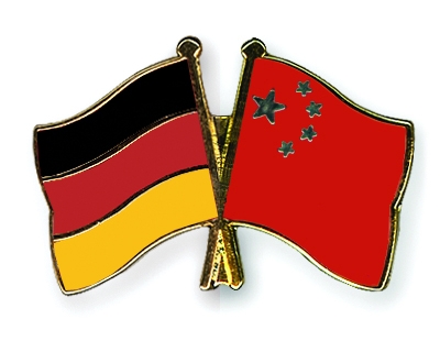 Fahnen Pins Deutschland China