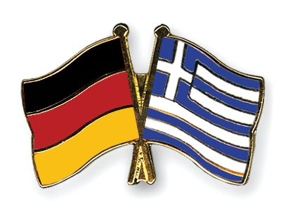 Fahnen Pins Deutschland Griechenland