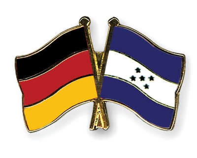 Fahnen Pins Deutschland Honduras