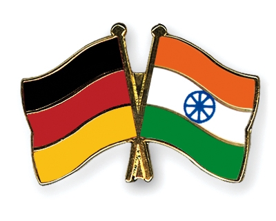 Fahnen Pins Deutschland Indien
