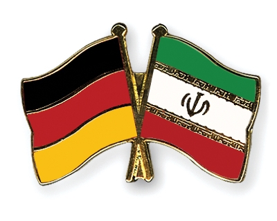 Fahnen Pins Deutschland Iran