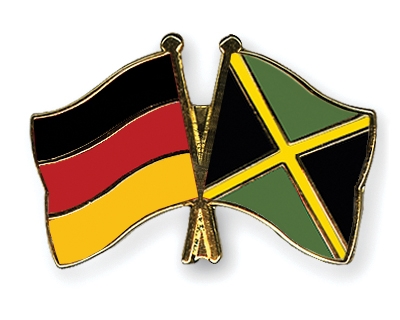 Fahnen Pins Deutschland Jamaika