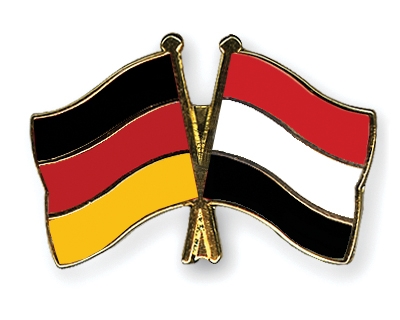 Fahnen Pins Deutschland Jemen