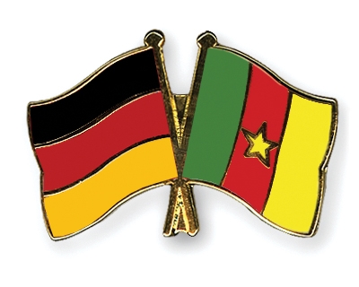 Fahnen Pins Deutschland Kamerun