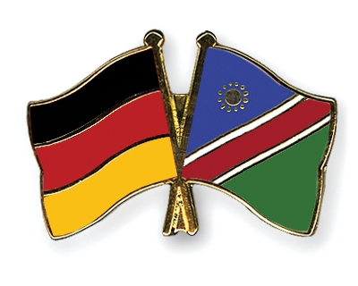 Fahnen Pins Deutschland Namibia