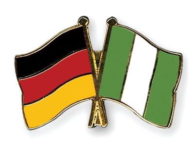 Fahnen Pins Deutschland Nigeria