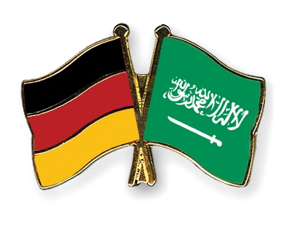 Fahnen Pins Deutschland Saudi-Arabien