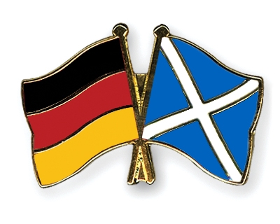 Fahnen Pins Deutschland Schottland