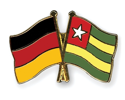 Fahnen Pins Deutschland Togo