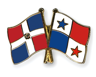 Fahnen Pins Dominikanische-Republik Panama