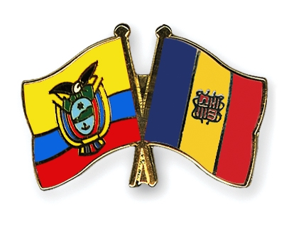 Fahnen Pins Ecuador Andorra