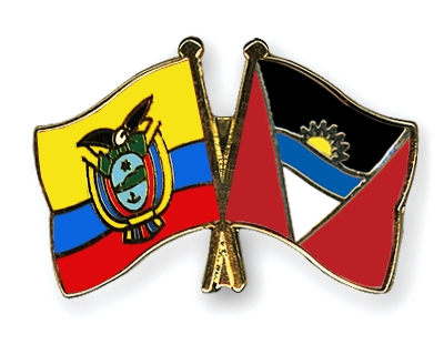 Fahnen Pins Ecuador Antigua-und-Barbuda