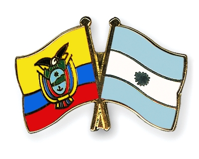 Fahnen Pins Ecuador Argentinien