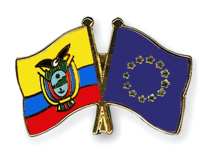 Fahnen Pins Ecuador Europa