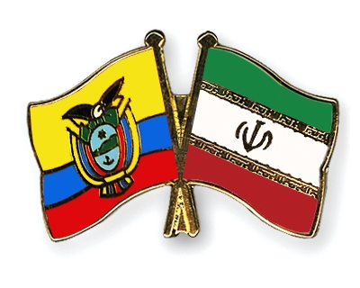Fahnen Pins Ecuador Iran