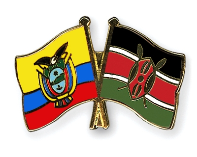 Fahnen Pins Ecuador Kenia