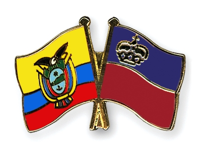 Fahnen Pins Ecuador Liechtenstein