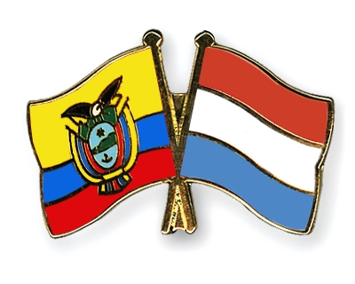 Fahnen Pins Ecuador Luxemburg