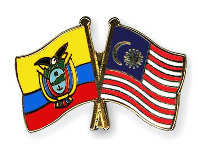 Fahnen Pins Ecuador Malaysia