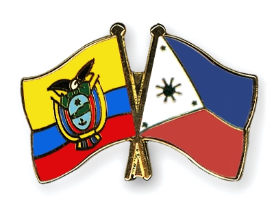 Fahnen Pins Ecuador Philippinen