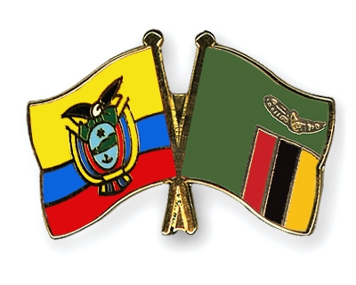 Fahnen Pins Ecuador Sambia