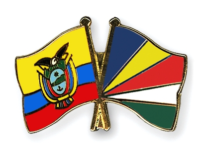 Fahnen Pins Ecuador Seychellen