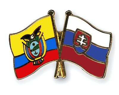 Fahnen Pins Ecuador Slowakei