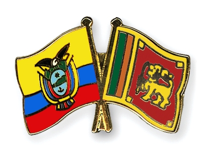 Fahnen Pins Ecuador Sri-Lanka