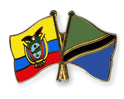 Fahnen Pins Ecuador Tansania