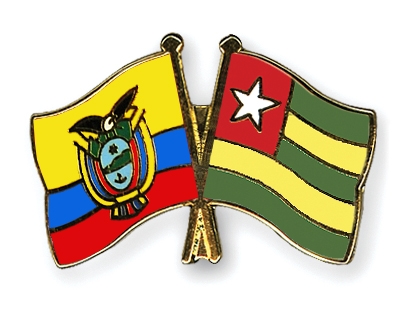 Fahnen Pins Ecuador Togo