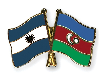 Fahnen Pins El-Salvador Aserbaidschan