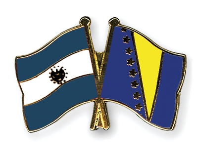 Fahnen Pins El-Salvador Bosnien-und-Herzegowina