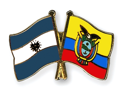 Fahnen Pins El-Salvador Ecuador