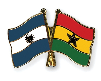 Fahnen Pins El-Salvador Ghana