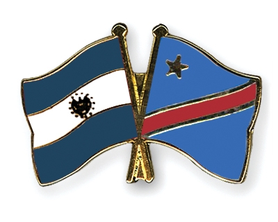 Fahnen Pins El-Salvador Kongo-Demokratische-Republik