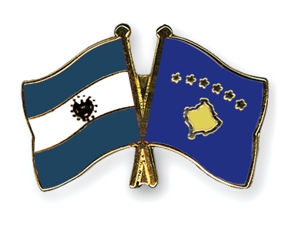 Fahnen Pins El-Salvador Kosovo