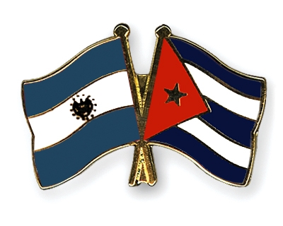 Fahnen Pins El-Salvador Kuba
