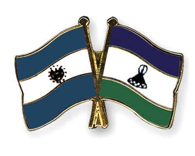 Fahnen Pins El-Salvador Lesotho