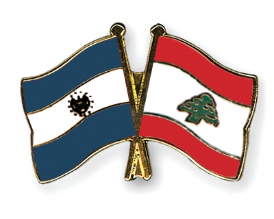 Fahnen Pins El-Salvador Libanon